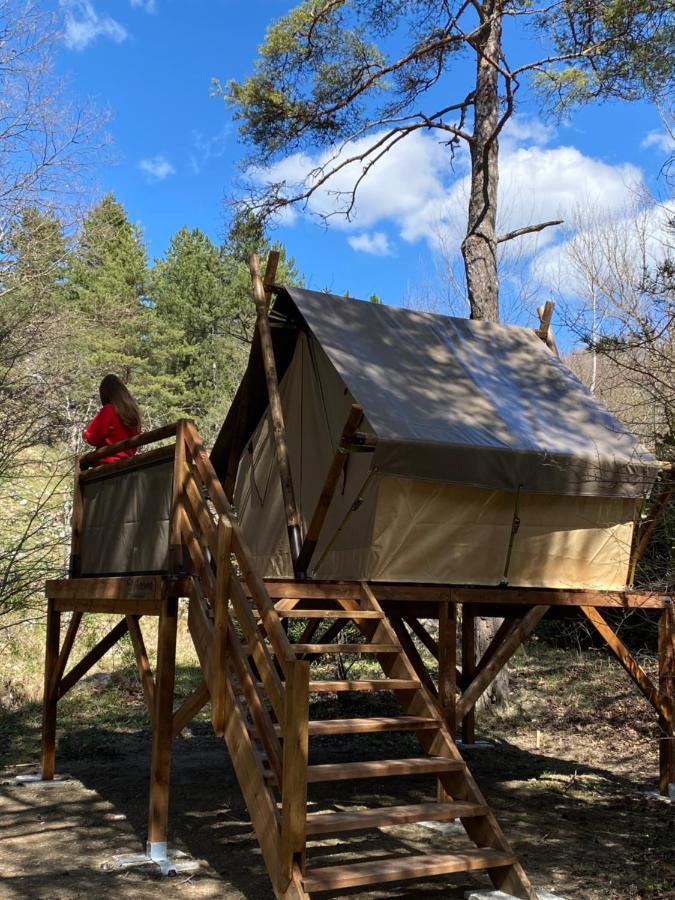 Camping Calme Et Nature Castellane Exterior foto